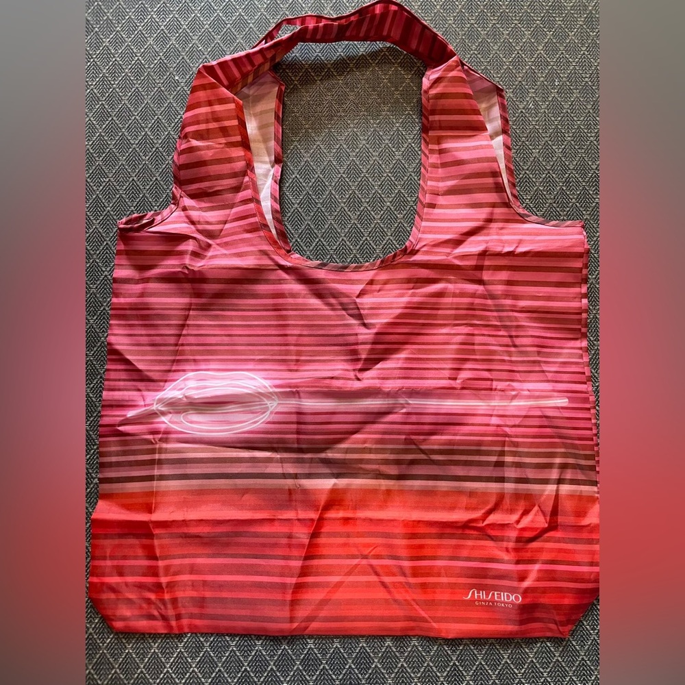 Shiseido nylon tote